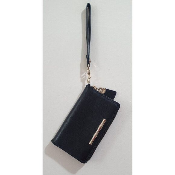 Elaine Turner zip around leather wallet with multiple CC slots - Picture 2 of 13